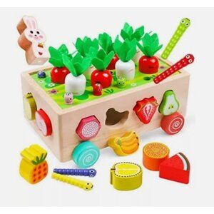 Uncle Nick Garden Sorting Box 33 Pcs For 24+ Months Learning & Fun Toy